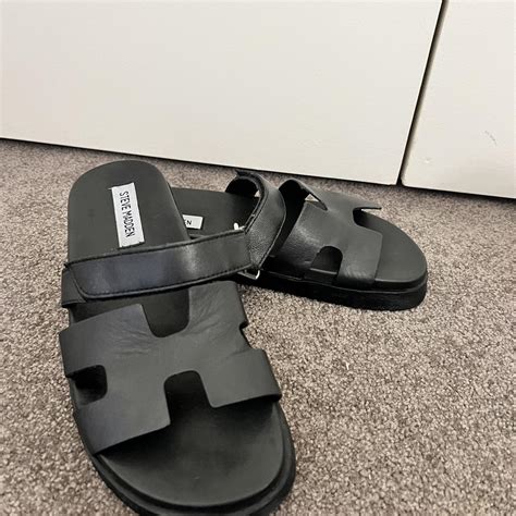 fake hermes sandals men|hermes sandals vs steve madden.